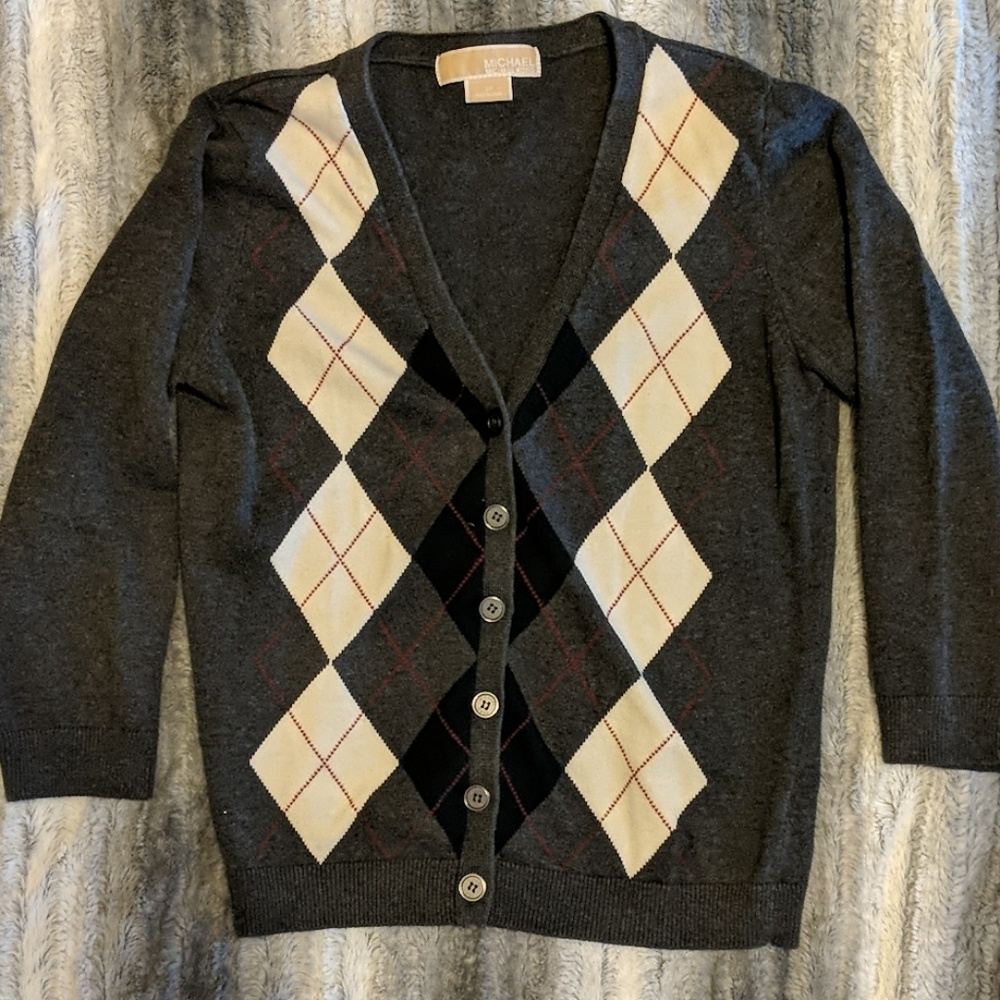 Michael Kors 3/4 Sleeve Cardigan